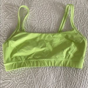Size 8 • Lululemon Neon Bra